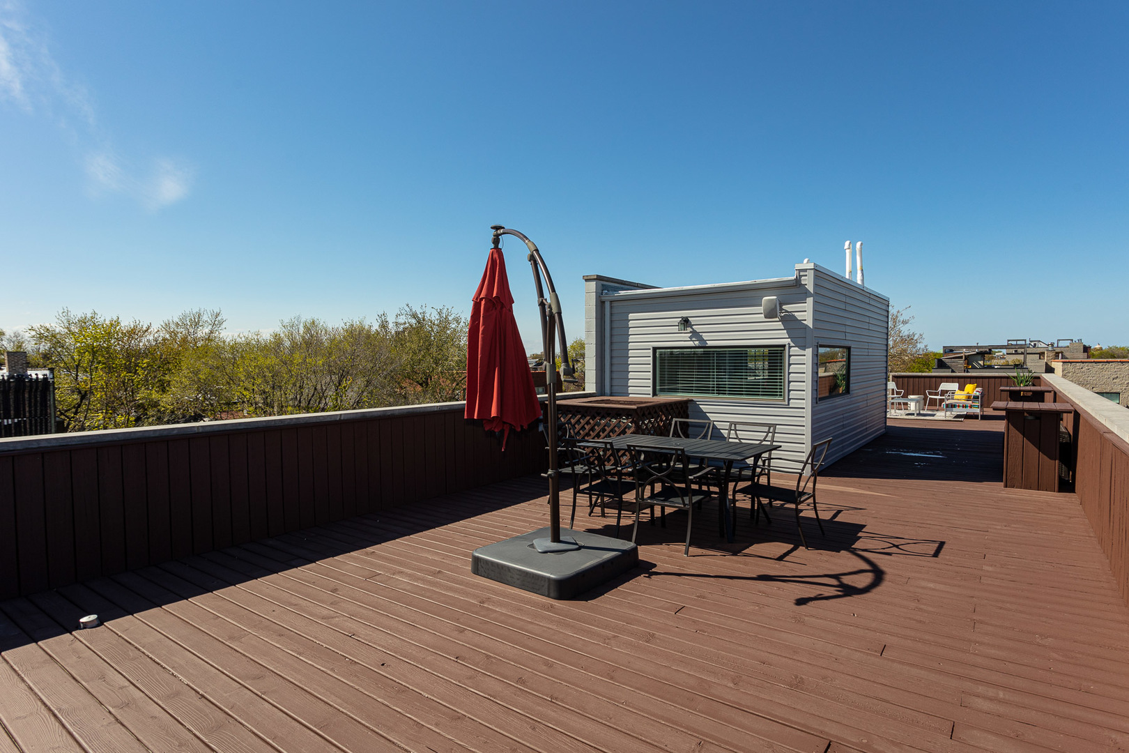 1838 West Rice Street, Unit 3 Chicago, IL 60622 - Photo 29 of 29 a view of a terrace with seating area