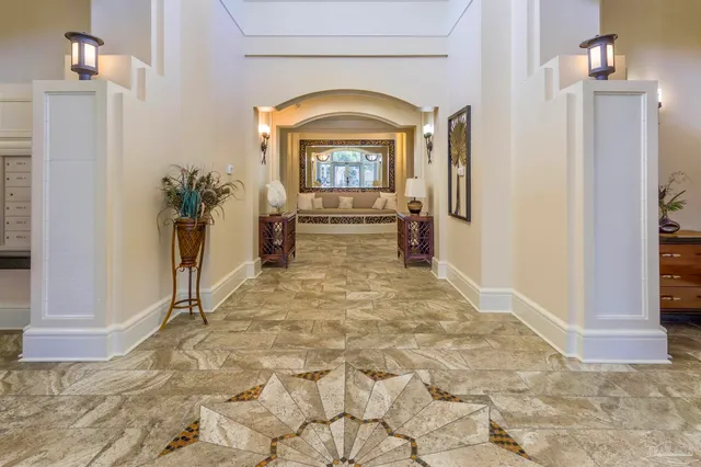 a view of livingroom with natural light