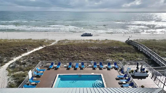 a view of ocean view with beach