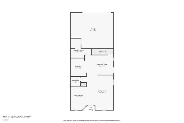 $2,100 | 12680 Courage Crossing, Fishers, IN 46037