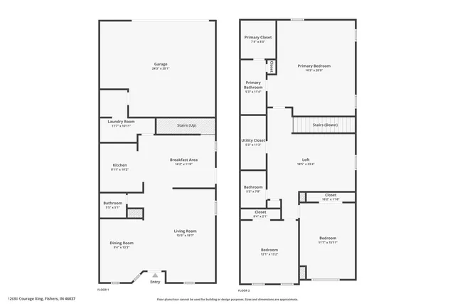 $2,100 | 12680 Courage Crossing, Fishers, IN 46037