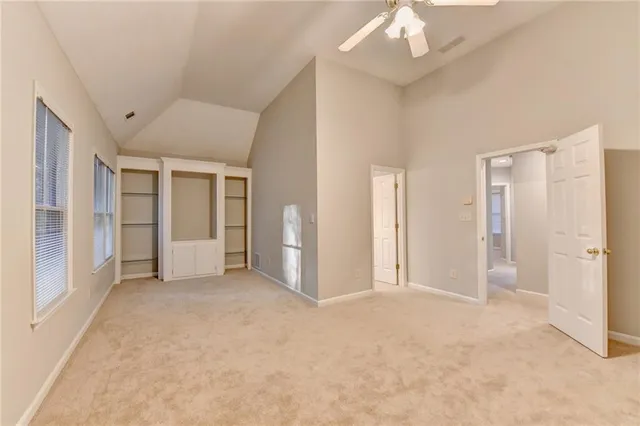 a bathroom with a tub and a sink