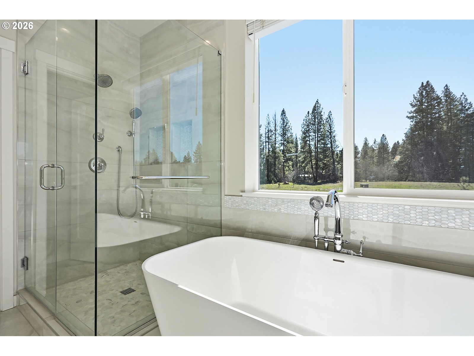 24 Bacon Creek Road Glenwood, WA 98619 - Photo 28 of 48 a bathroom with a sink and a shower