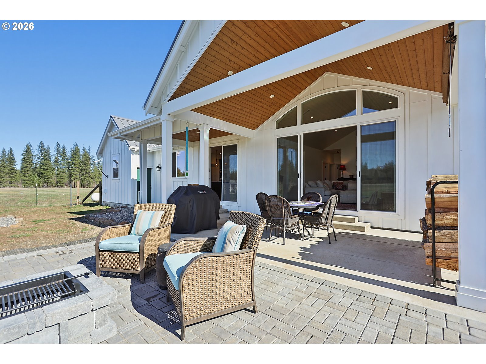 24 Bacon Creek Road Glenwood, WA 98619 - Photo 34 of 48 a outdoor living space with furniture and garden view