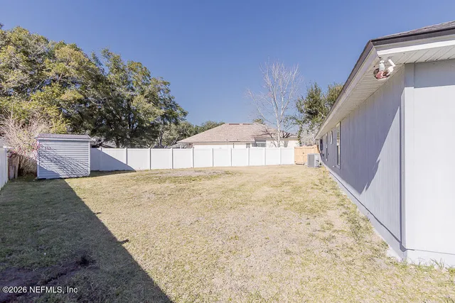 a house view with a outdoor space