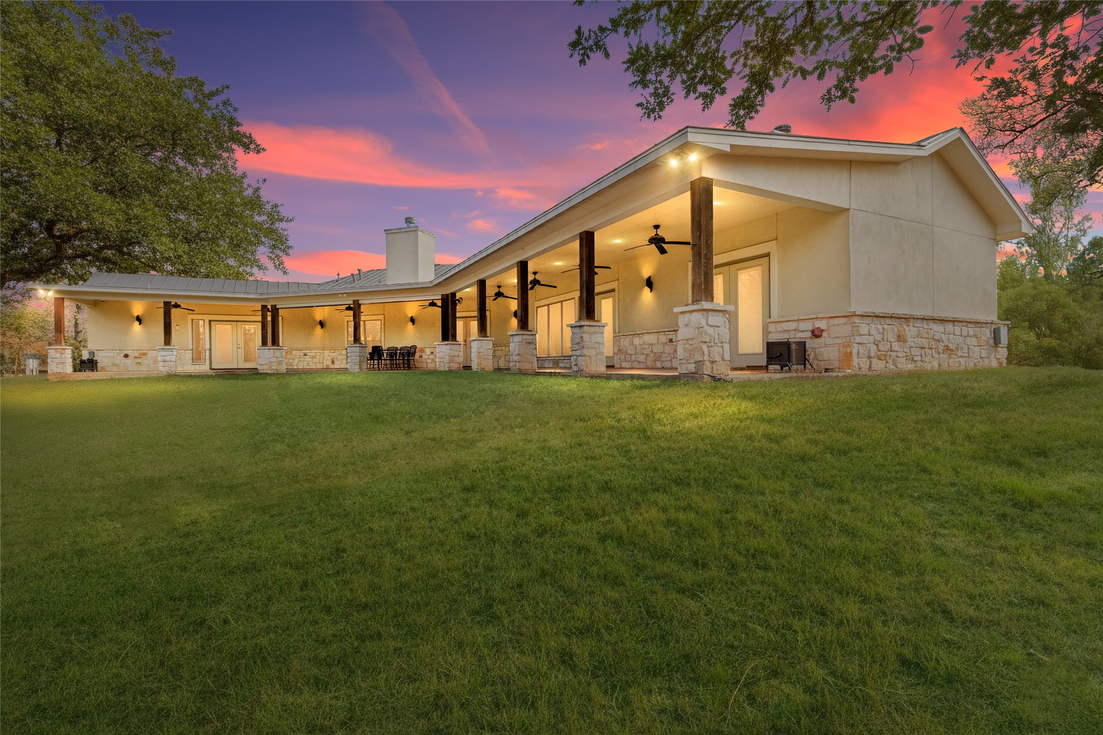 120 State Loop 92 La Grange, TX 78945 - Photo 40 of 50 a view of a big house with a big yard