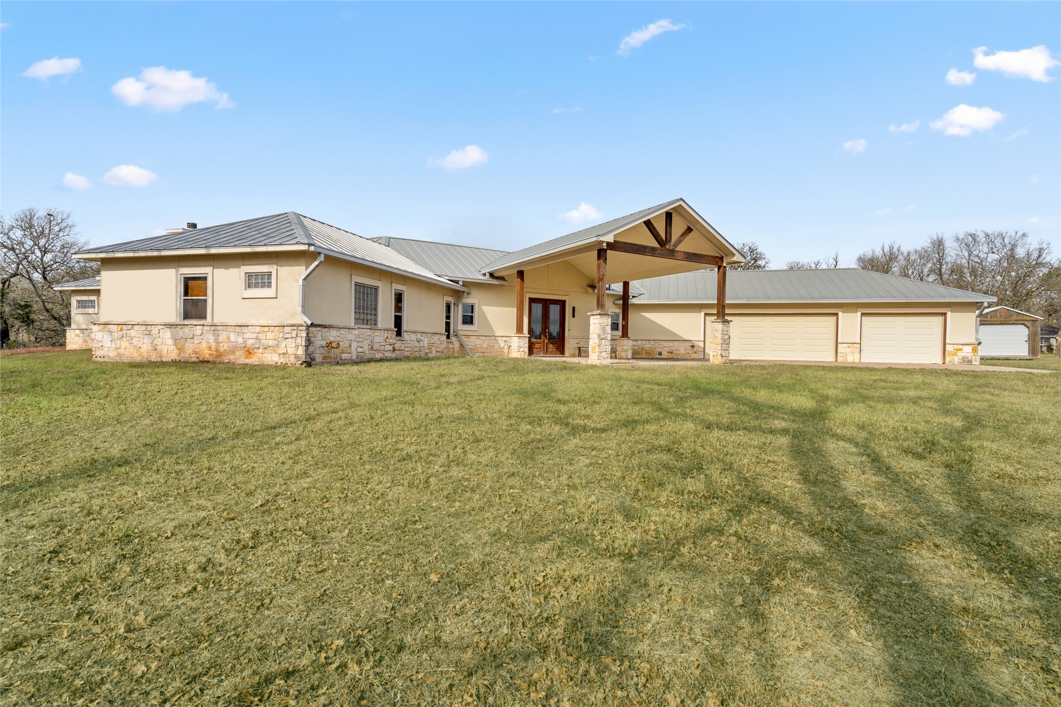 120 State Loop 92 La Grange, TX 78945 - Photo 48 of 50 a house view with a garden space