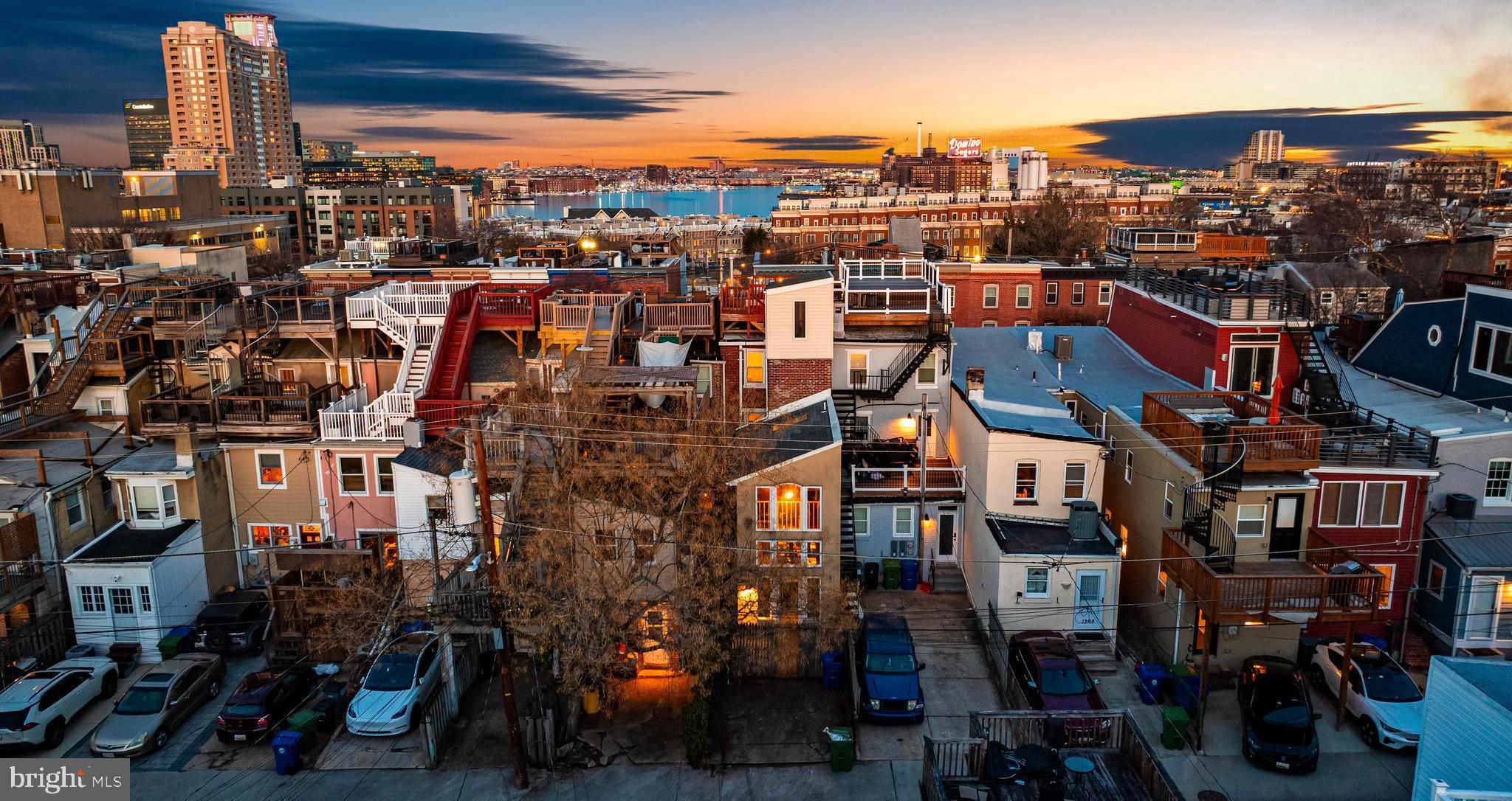 1264 Riverside Avenue Baltimore, MD 21230 - Photo 51 of 53 Stunning views from the roof deck