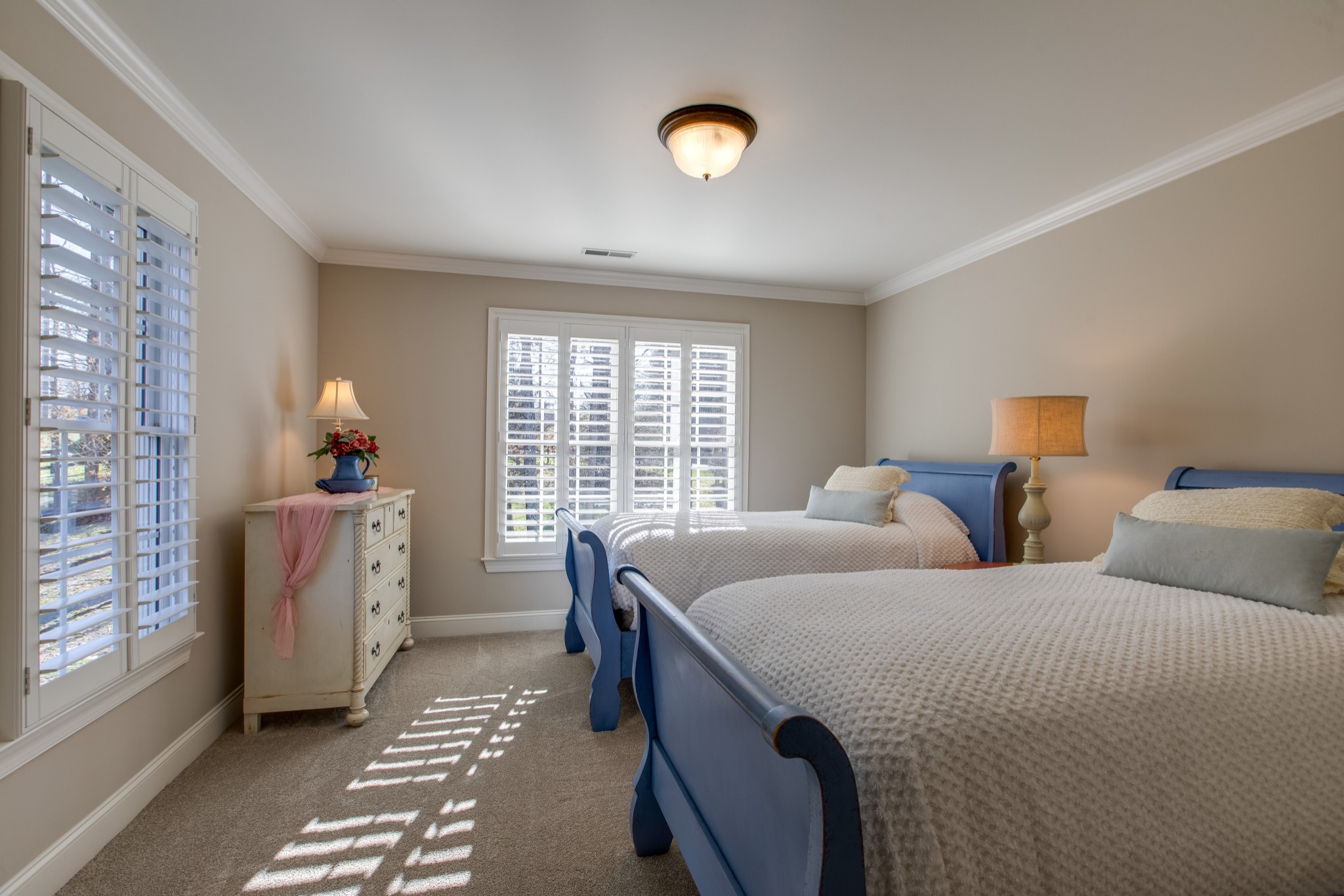 1106 Cedarview Lane Franklin, TN 37067 - Photo 16 of 28 a bedroom with two beds and a window