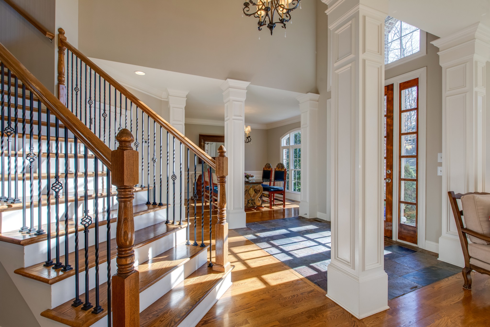 1106 Cedarview Lane Franklin, TN 37067 - Photo 3 of 28 a view of entryway and hall with wooden floor