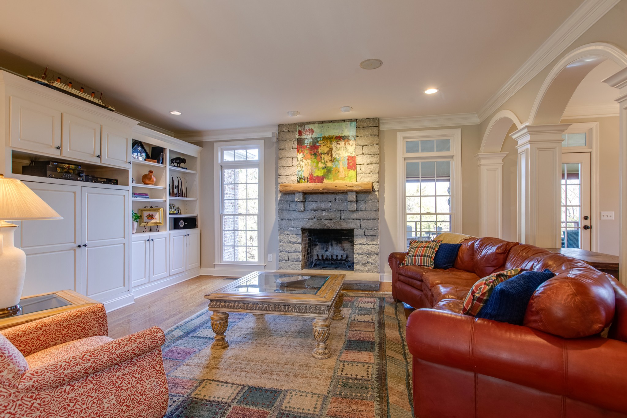 1106 Cedarview Lane Franklin, TN 37067 - Photo 6 of 28 a living room with furniture fireplace and a window