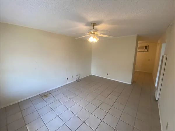 an empty room with a empty space