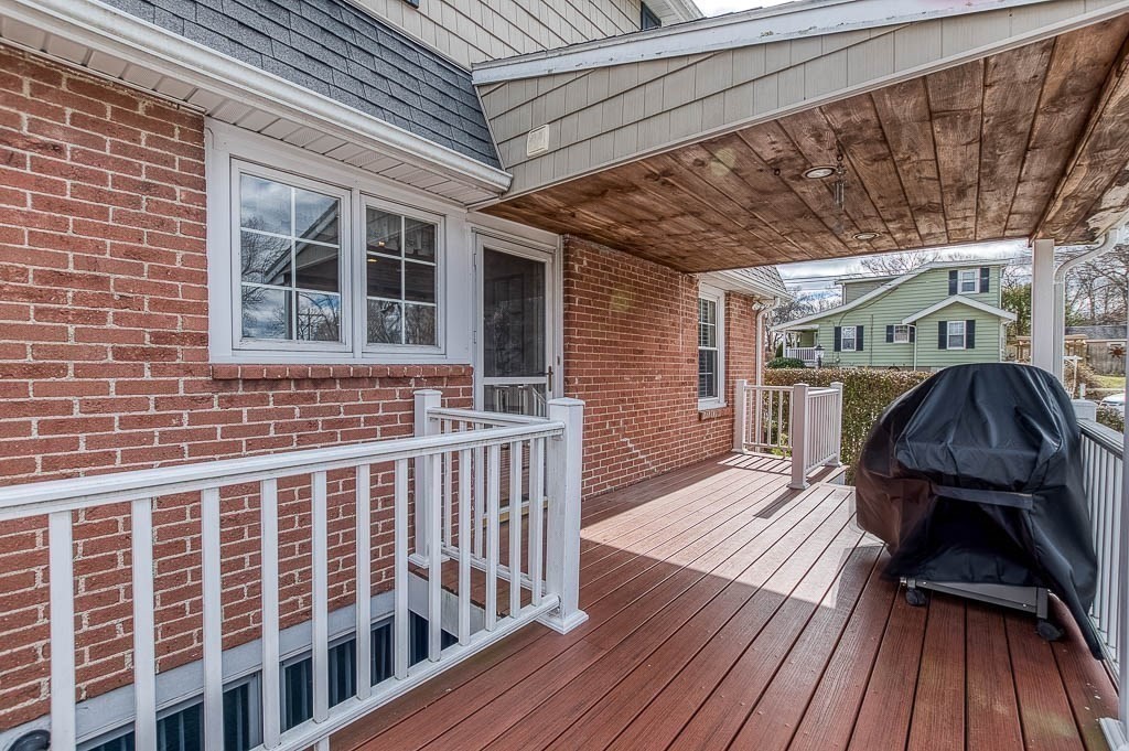 409 Mt Vernon Street Dedham, MA 02026 - Photo 36 of 42 a view of a roof deck