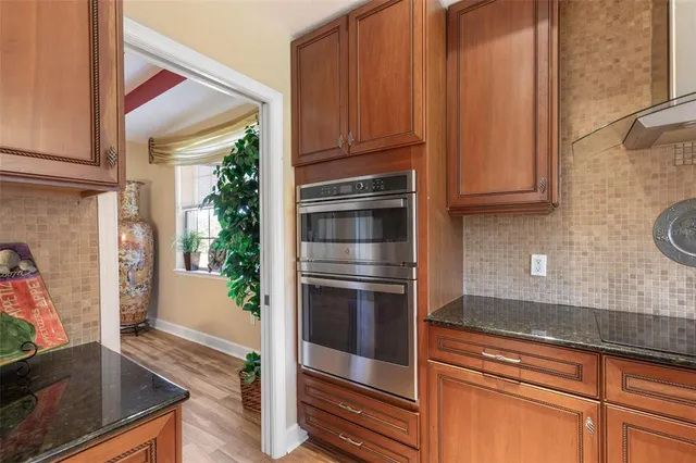 a view of a street with a building