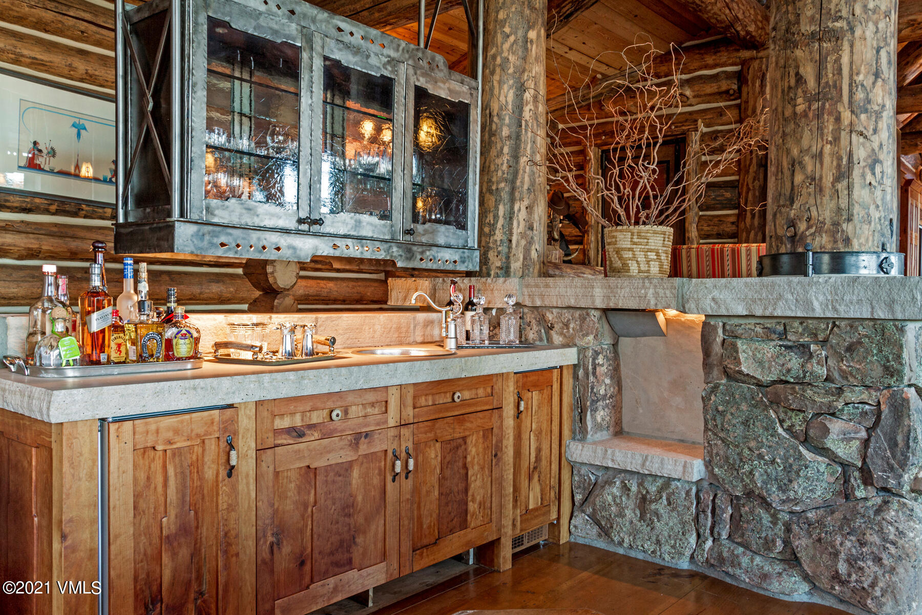 2291 Daybreak Ridge Road Avon, CO 81620 - Photo 16 of 56 a bathroom with a sink and a mirror