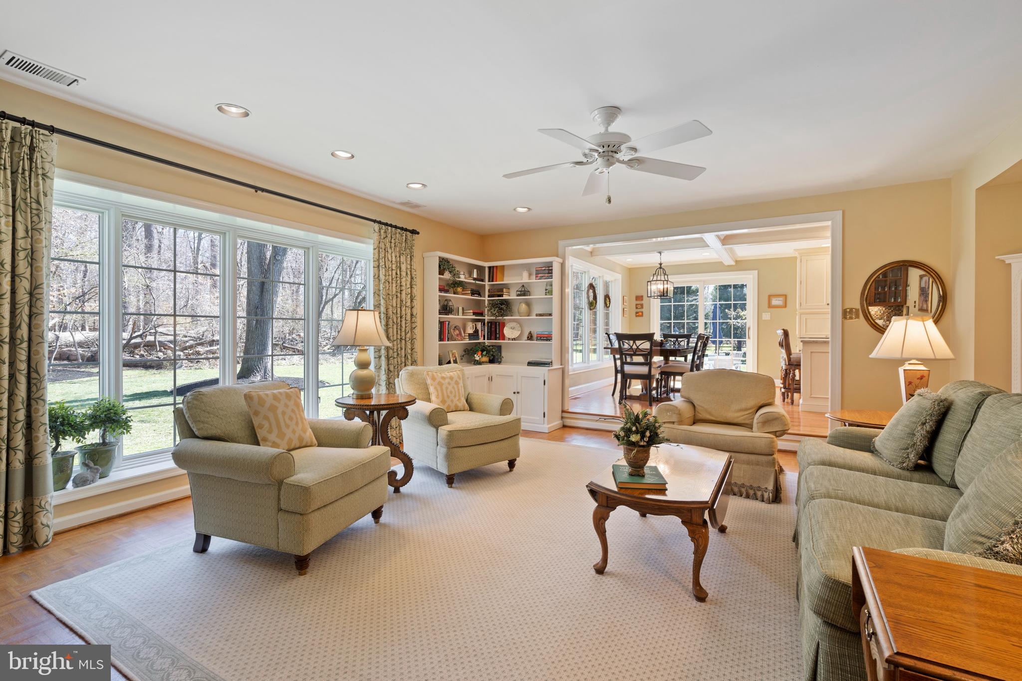 677 Valley Road Blue Bell, PA 19422 - Photo 9 of 30 Family Room view to Kitchen