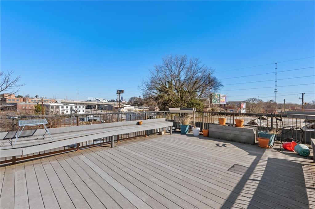 644 Wells Street Southwest, Unit 10 Atlanta, GA 30310 - Photo 36 of 46 a view of a balcony with furniture