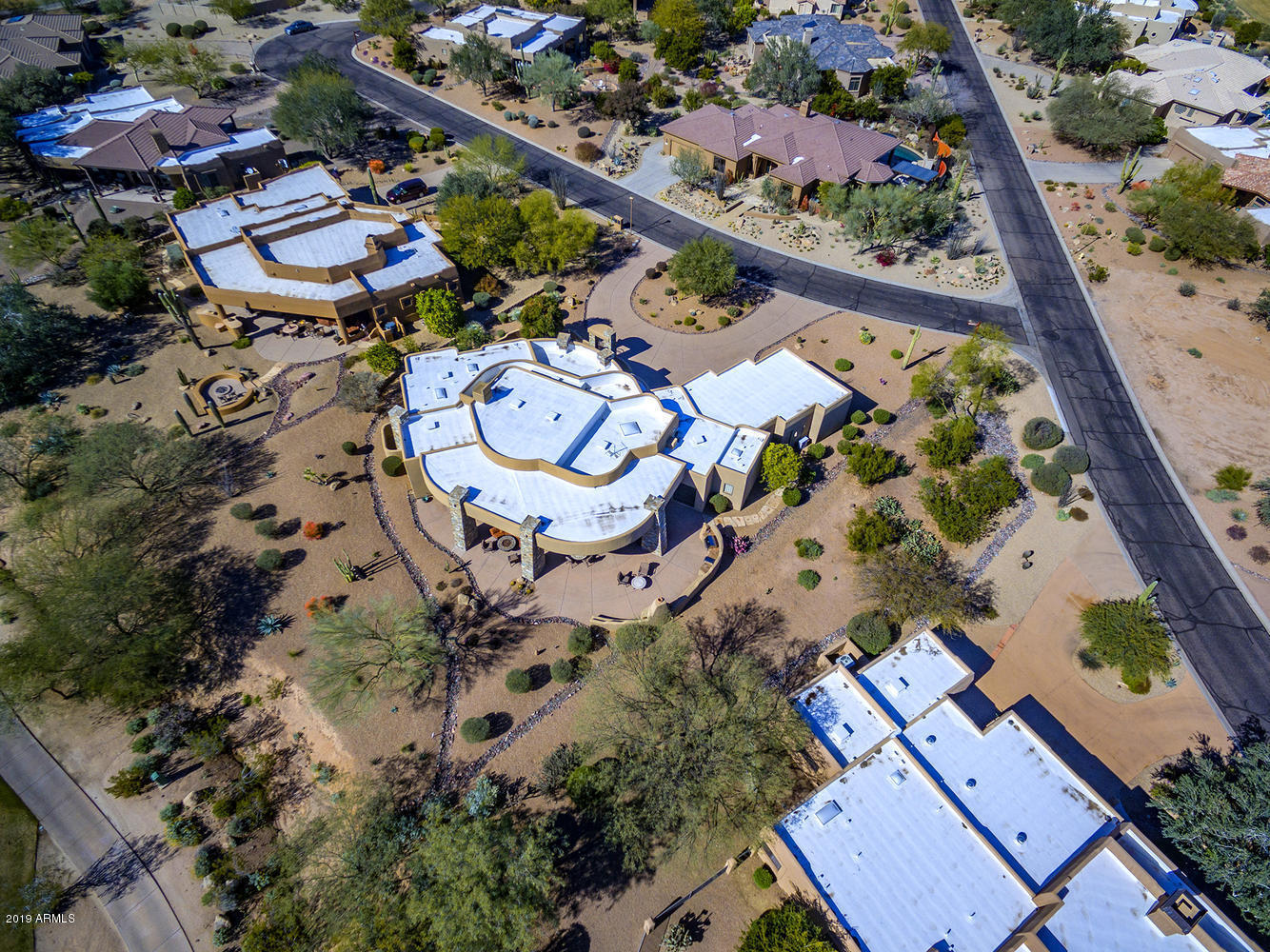 18423 Tranquilo Way Rio Verde, AZ 85263 - Photo 54 of 59 Aerial Overhead View