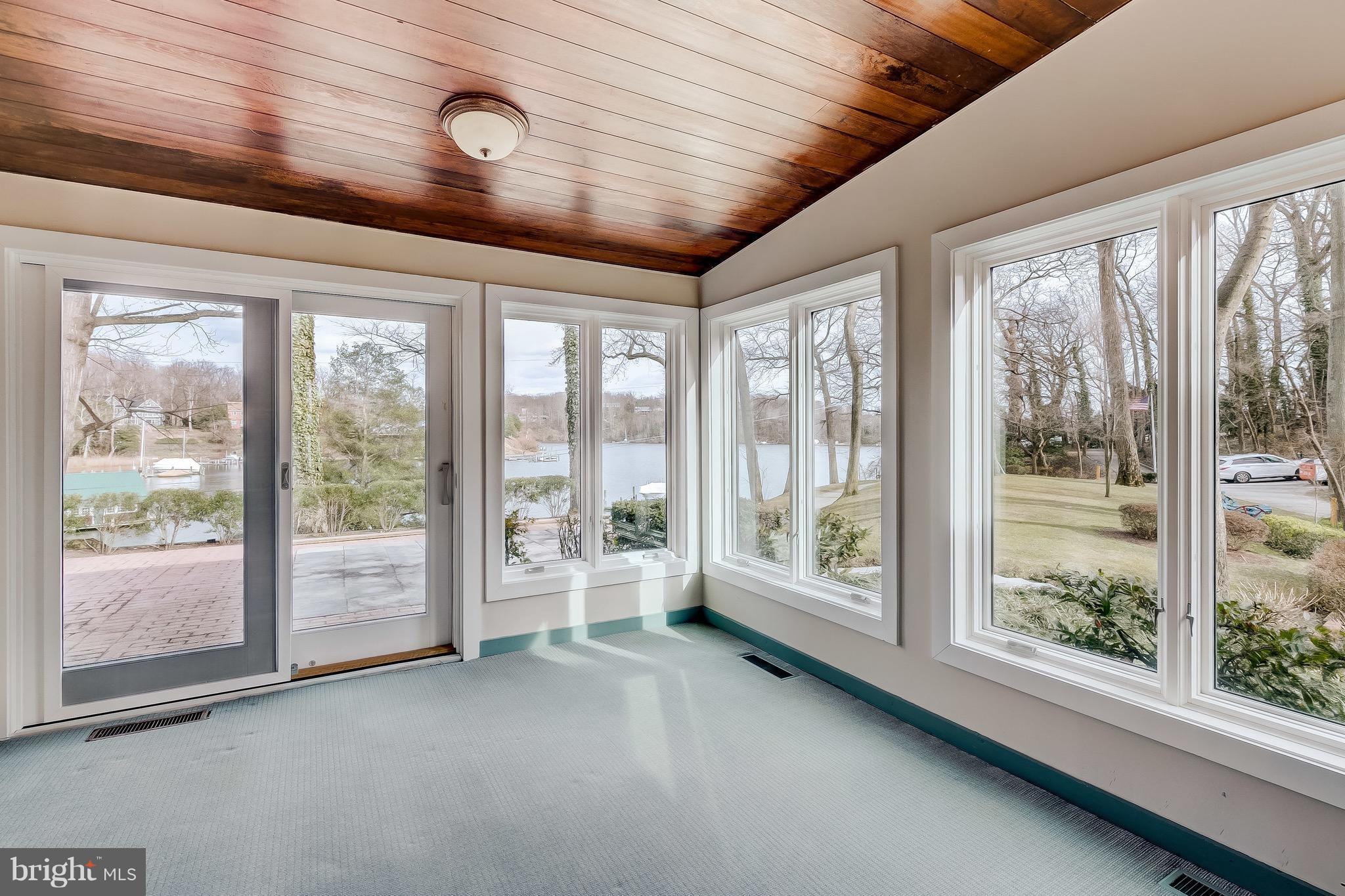312 Rugby Cove Arnold, MD 21012 - Photo 21 of 36 Sunroom w/ Cove views
