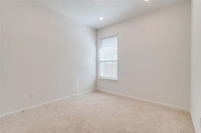 a view of empty room