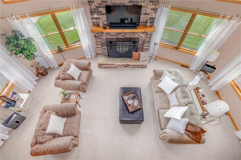 1473 Lovi Road Freedom, PA 15042 - Photo 14 of 22 Loft view of the fabulous Great room.