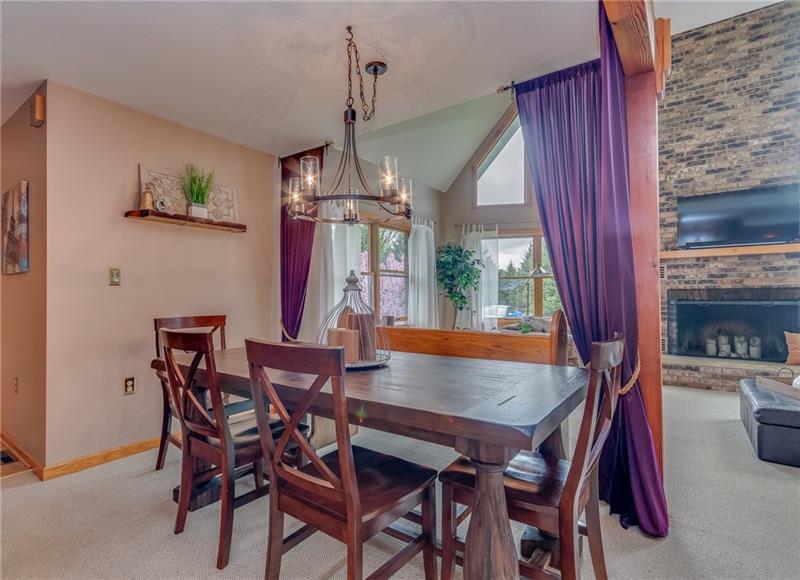1473 Lovi Road Freedom, PA 15042 - Photo 9 of 22 This 13X9 dining area offers additional options for dining - chic lighting lends style to the space.