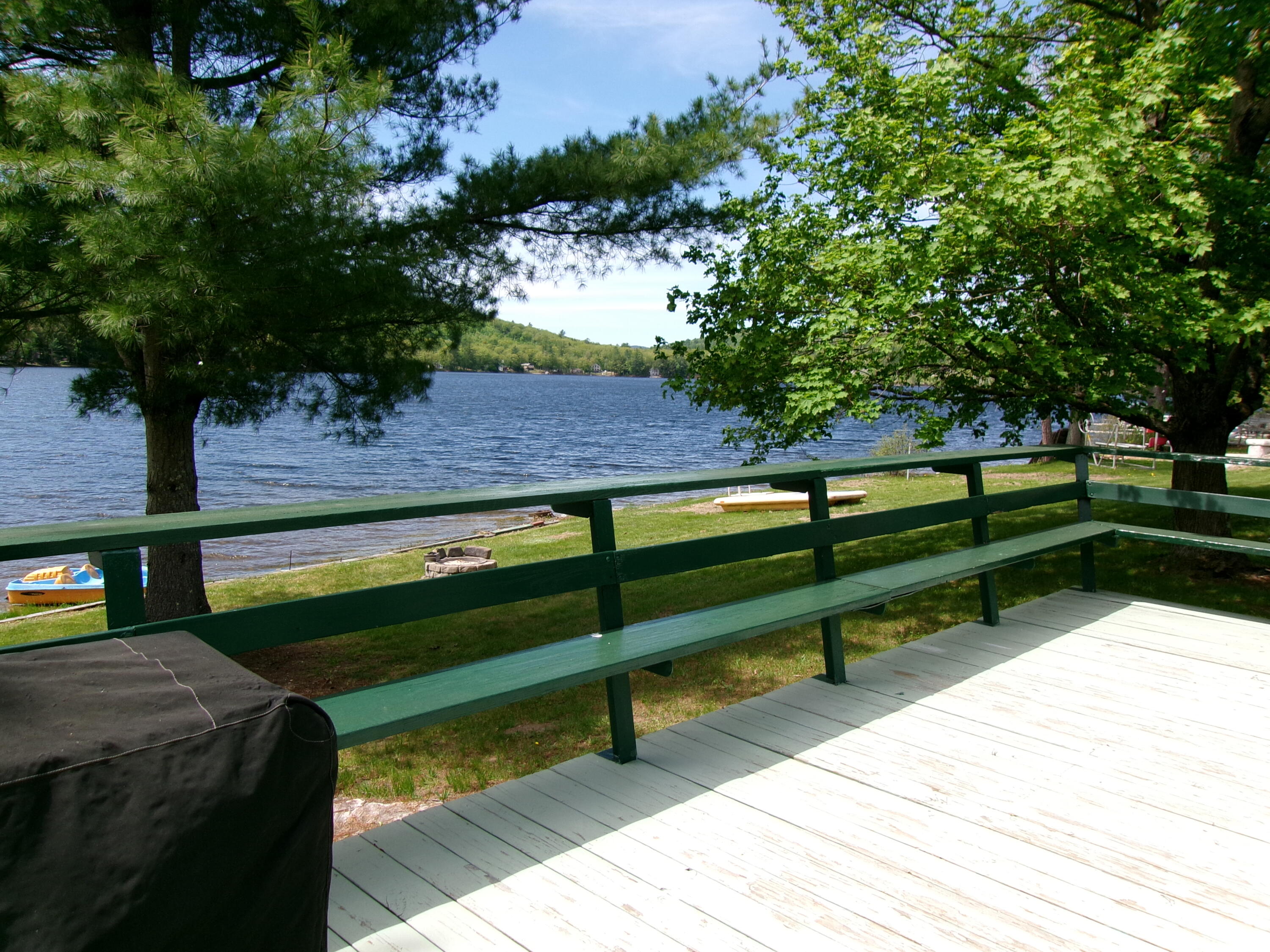 28 Keith Street Livermore, ME 04253 - Photo 66 of 76 Bench all around the deck