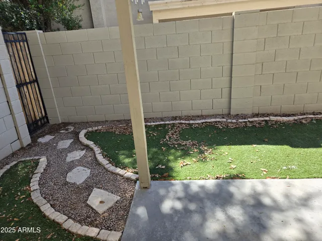 a view of outdoor space and yard