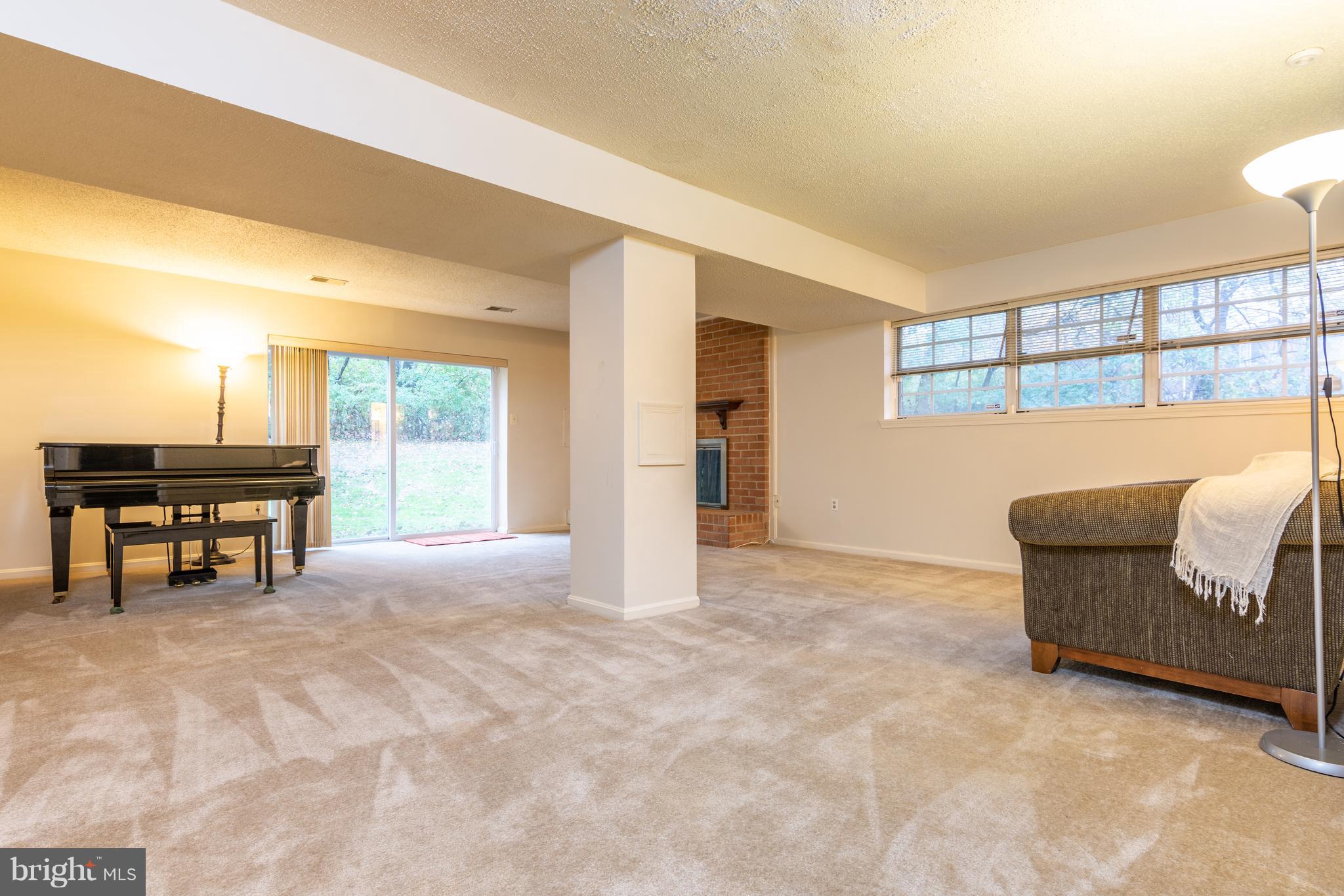 11343 Baroque Road Silver Spring, MD 20901 - Photo 20 of 43 BIG finished walkout basement: full bath+fireplace