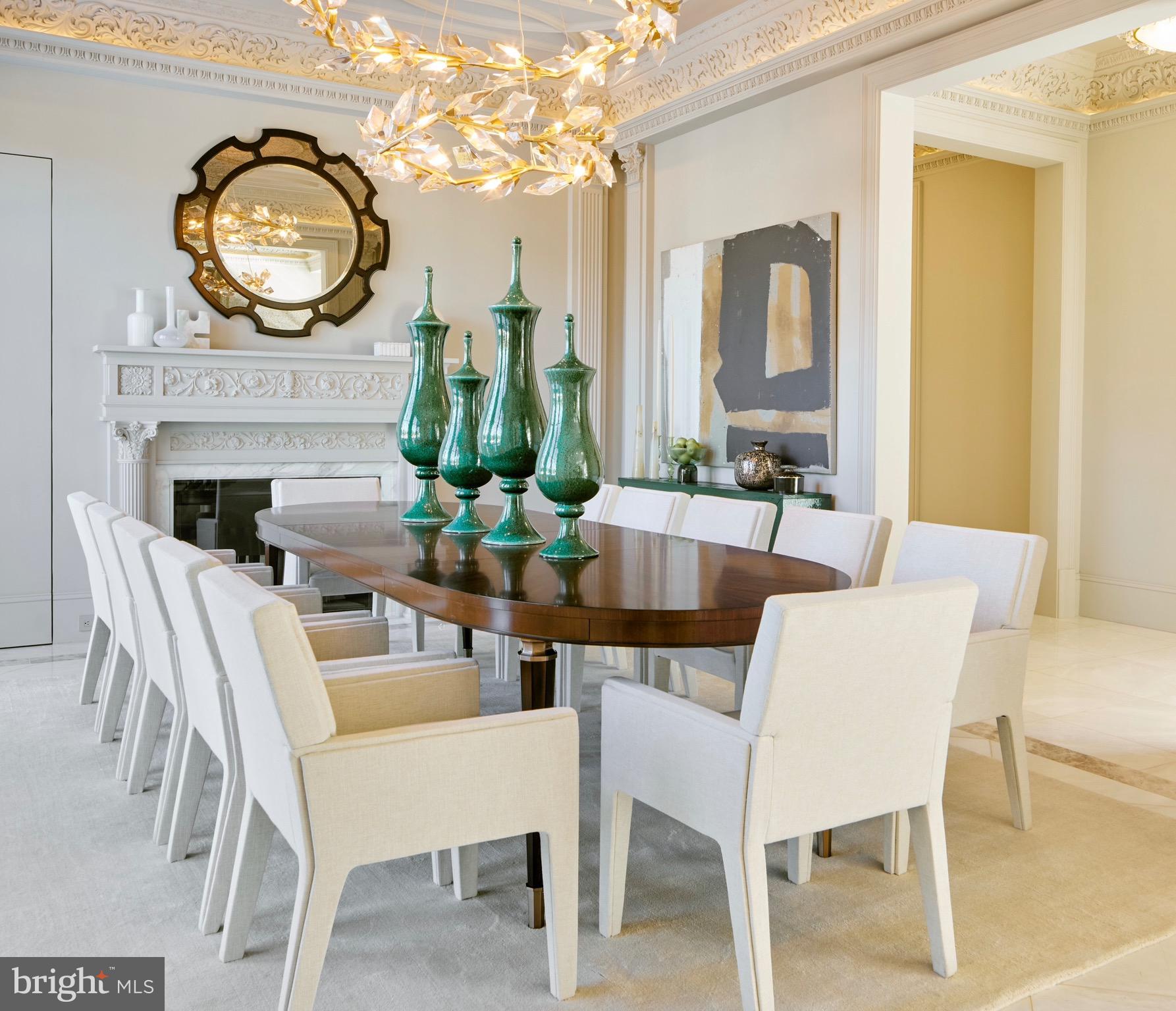 6431 Georgetown Pike McLean, VA 22101 - Photo 13 of 57 a dining room with livingroom view and wooden floor
