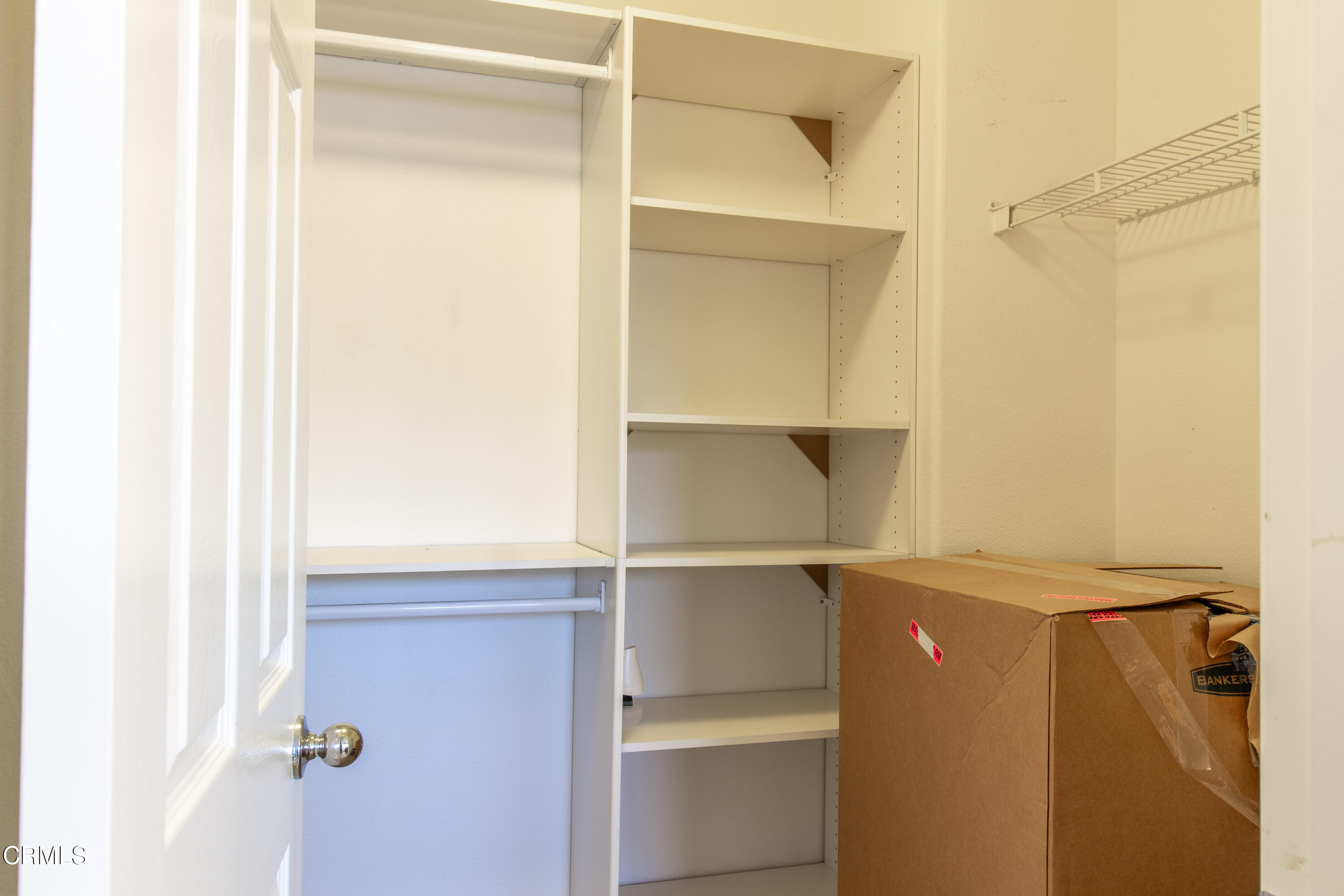 37 St Mays Road Ladera Ranch, CA 92694 - Photo 26 of 27 a close view of walk in closet with empty racks