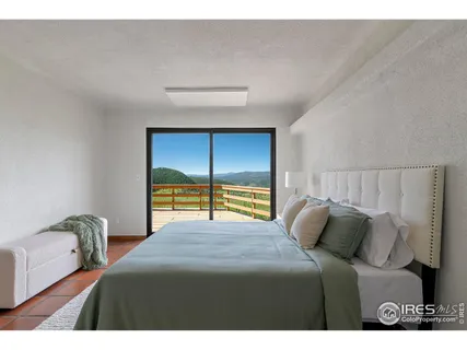 a living room with a couch and a table