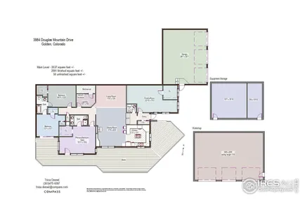 $1,995,000 | 3884 Douglas Mountain Drive, Golden, CO 80403