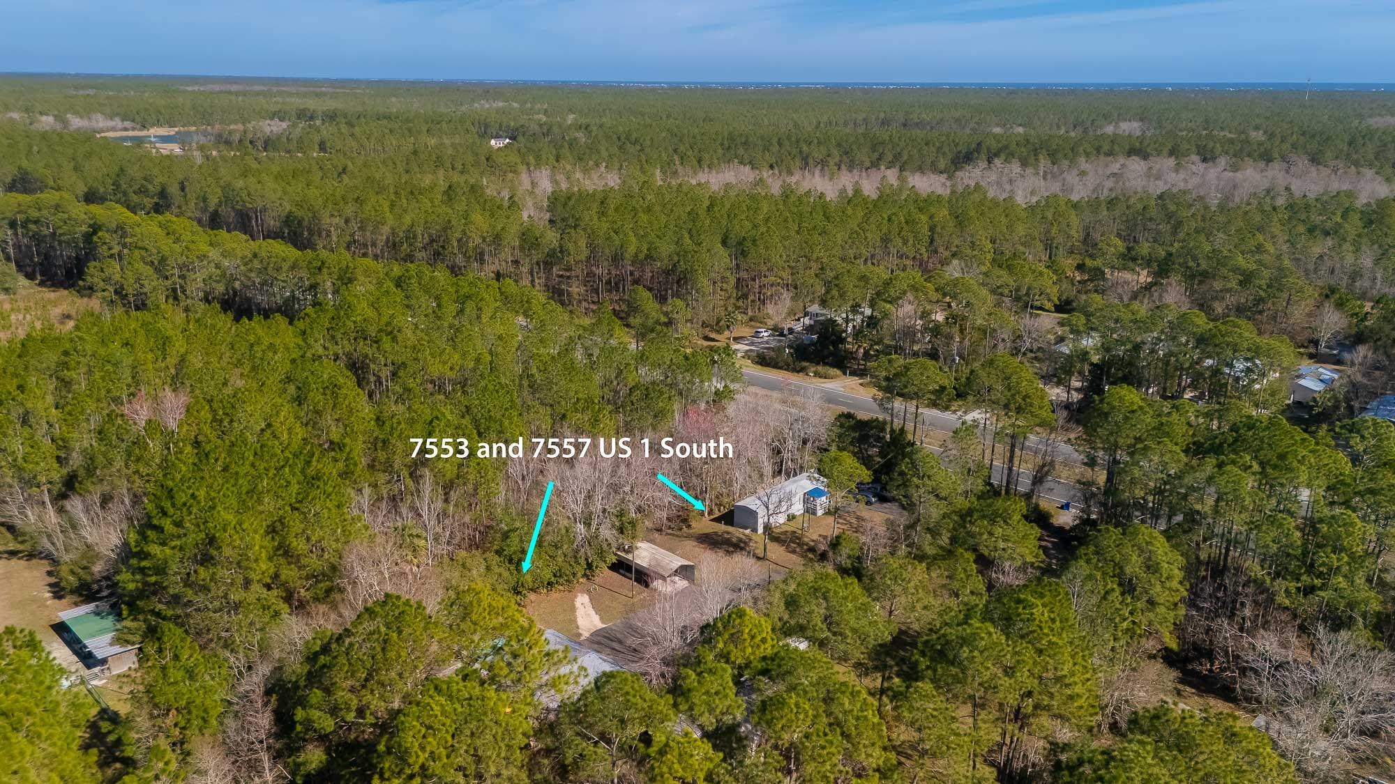 7557 Highway 1 St. Augustine, FL 32086 - Photo 33 of 60 a view of lake and mountain