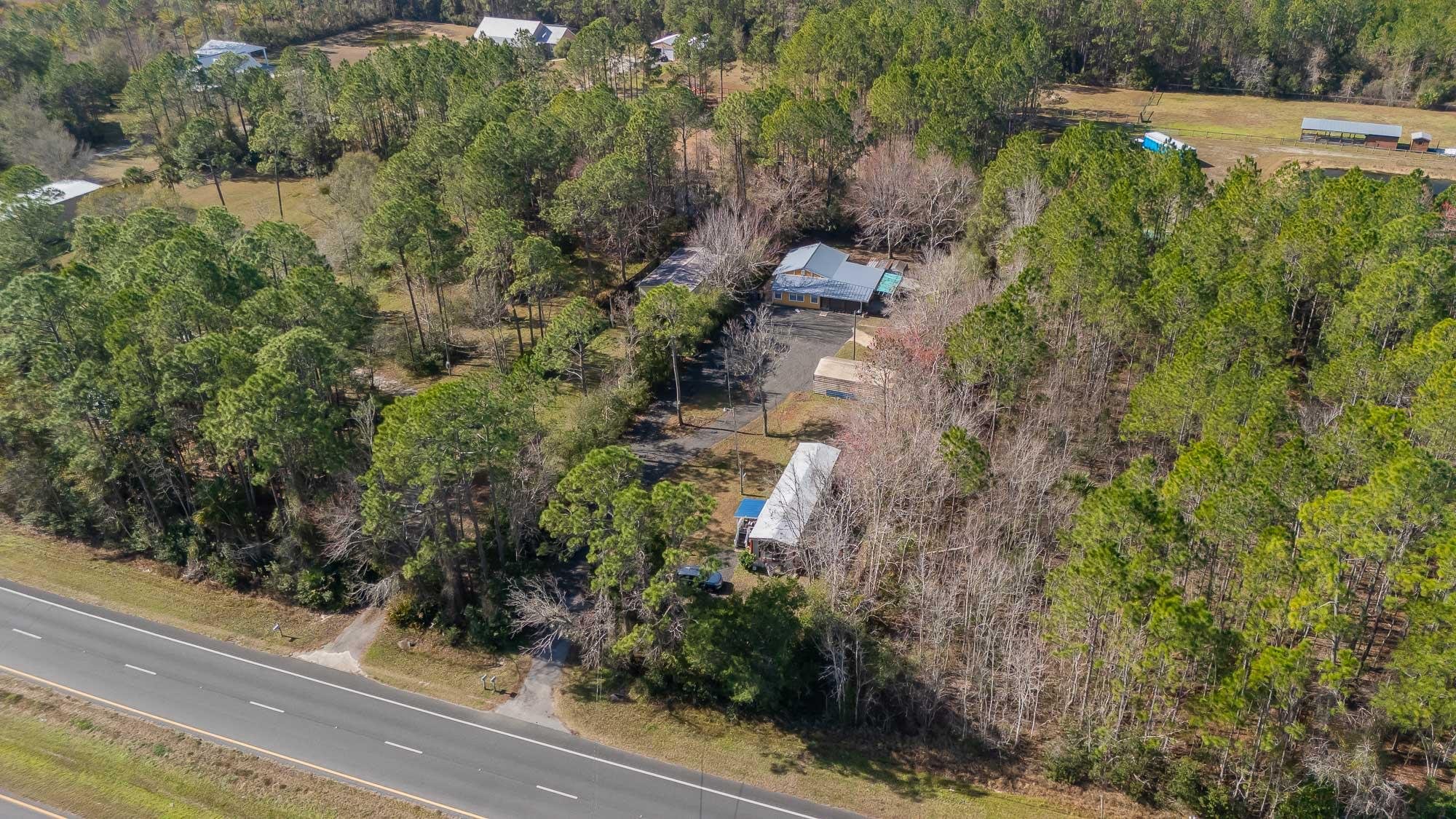 7557 Highway 1 St. Augustine, FL 32086 - Photo 60 of 60 an aerial view of residential house with outdoor space