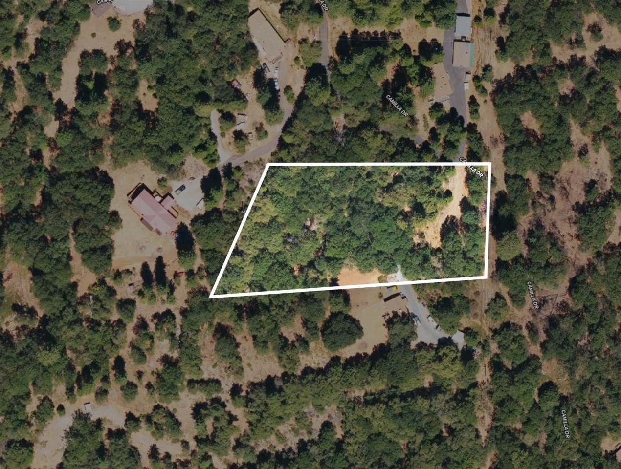 23385 Pack Trail Road Sonora, CA 95370 - Photo 11 of 11 an aerial view of a house with a yard