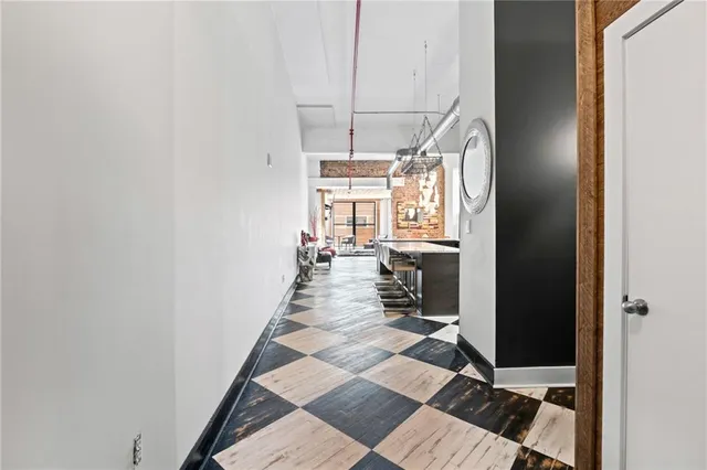 a view of front door