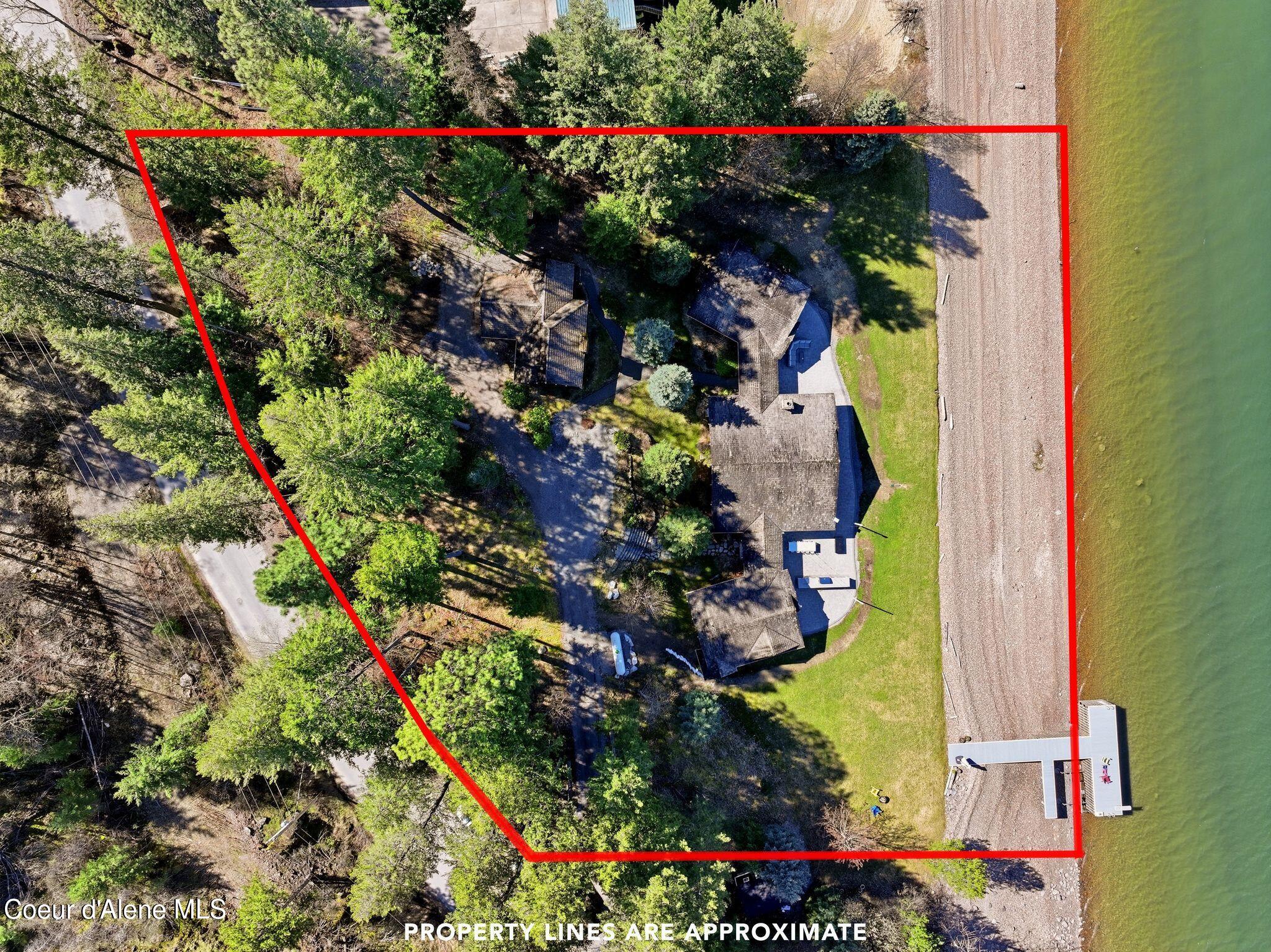 5015 Bottle Bay Road Sagle, ID 83860 - Photo 116 of 116 Inside-Media-Bottle Bay-99-property-line