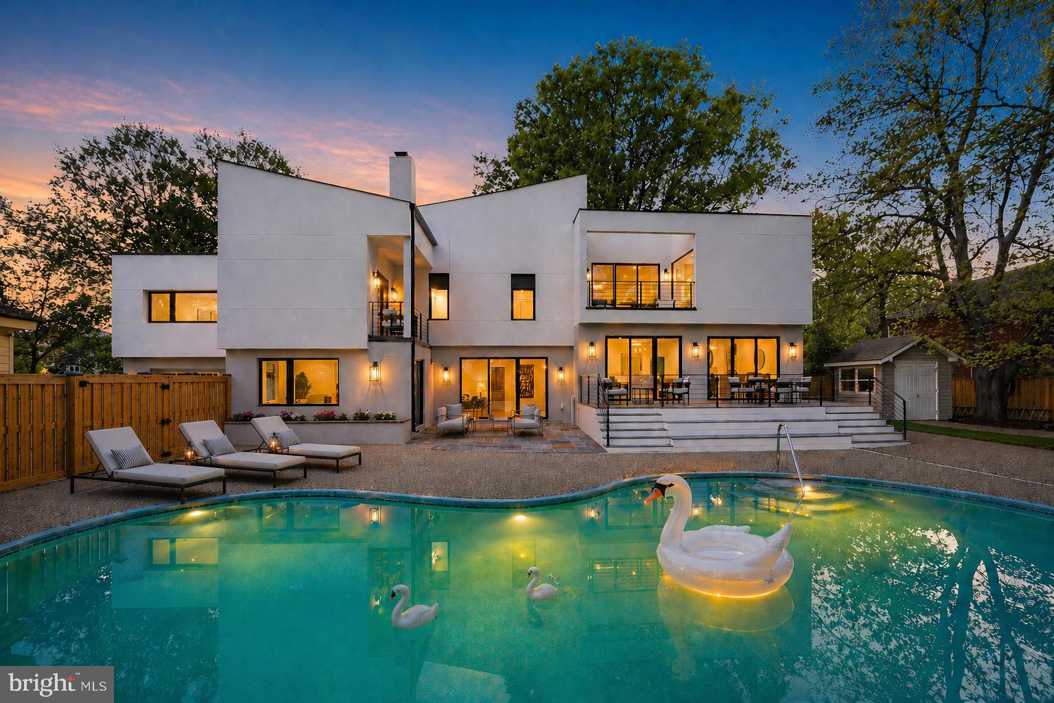 7301 Marbury Road Bethesda, MD 20817 - Photo 71 of 81 swimming pool view with a outdoor seating