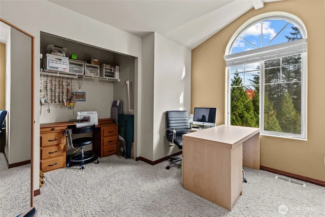 a view of workspace with workspace and windows