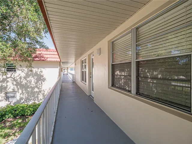 a view of a house with a balcony