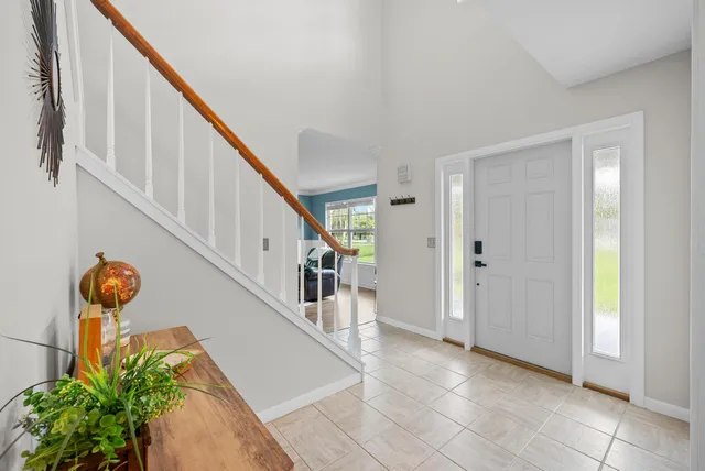 a view of an entryway