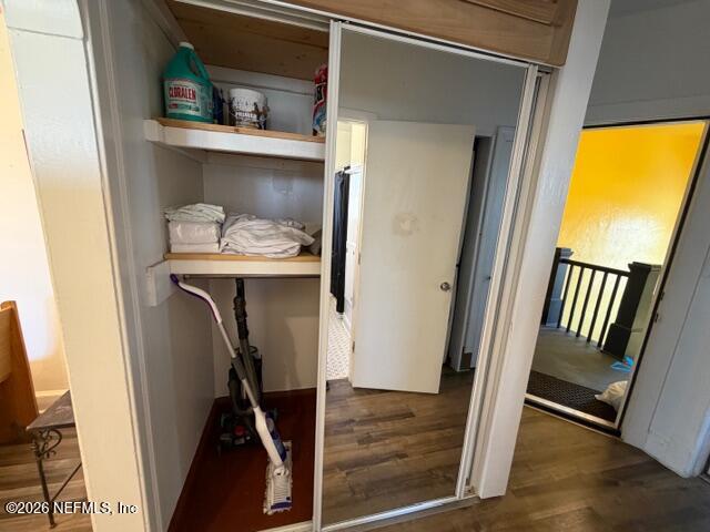 2670 Post Street, Unit 3 Jacksonville, FL 32204 - Photo 13 of 21 a view of walk in closet with clothes and shoes