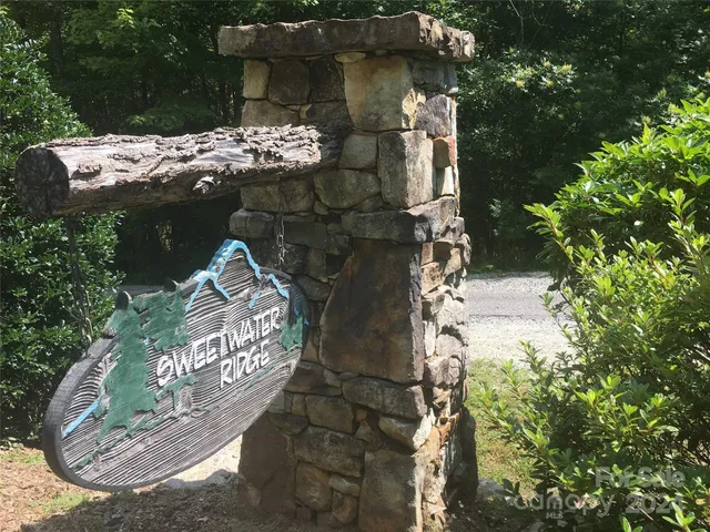 a view of fountain in a yard