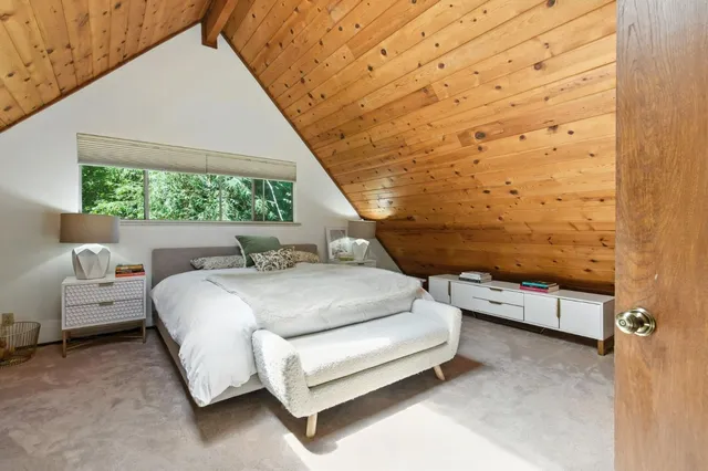 a outdoor space with furniture