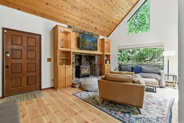 a outdoor living space with patio furniture