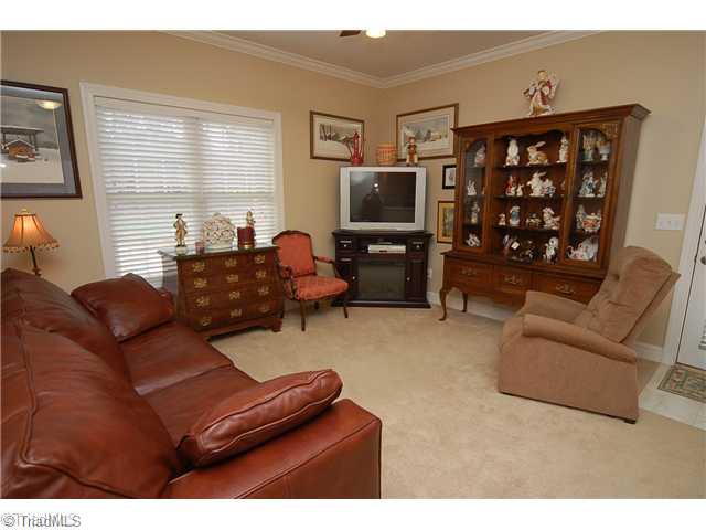 3605 Hunting Ridge Drive High Point, NC 27265 - Photo 14 of 16 In-Law Suite. Labeled as den under room dimensions.