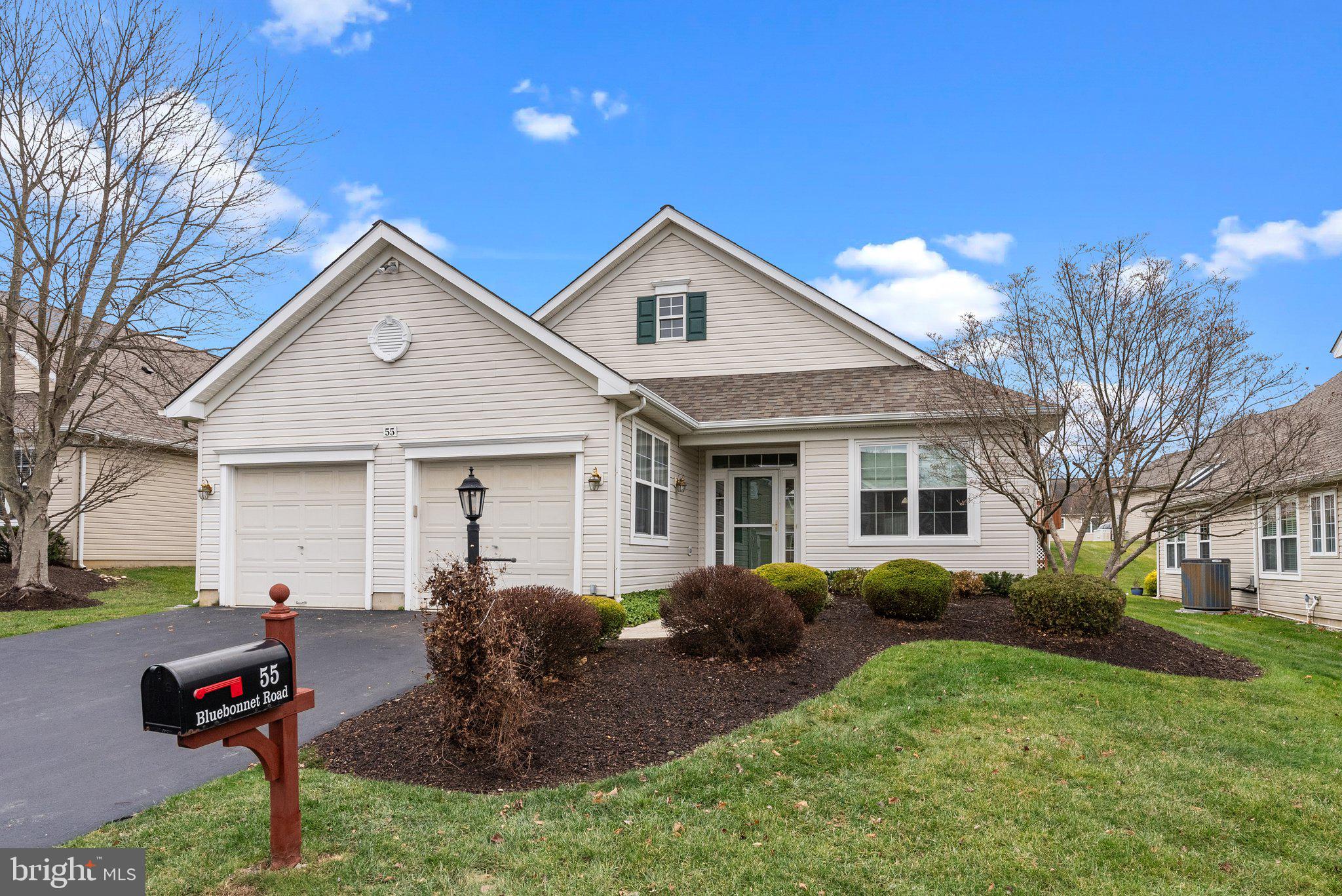 55 Bluebonnet Road Langhorne, PA 19047 - Photo 1 of 33 Single family home with 2 car garage