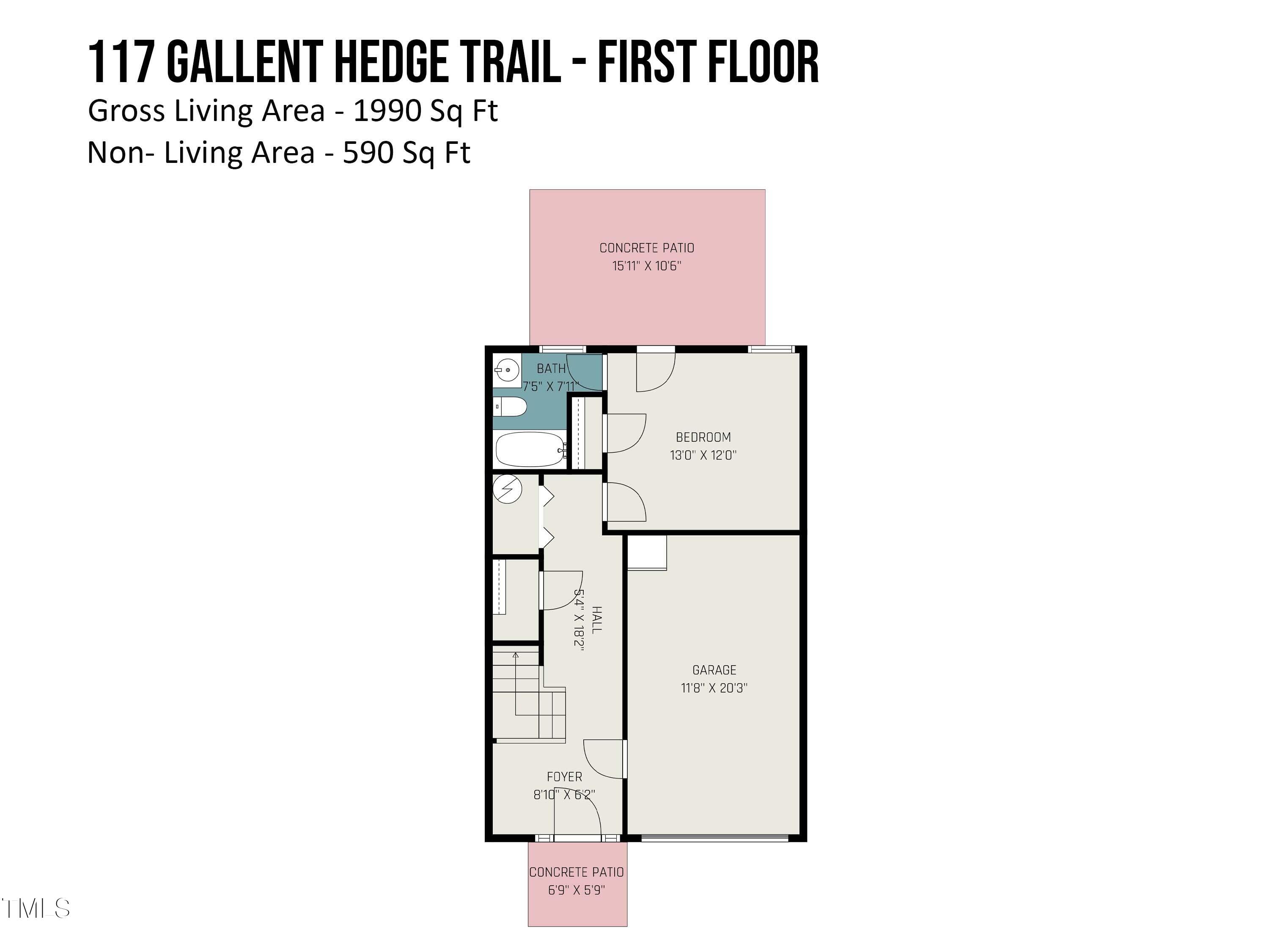 117 Gallent Hedge Trail Apex, NC 27539 - Photo 33 of 35 117_gallent_hedge_trail_-_first_floor_55