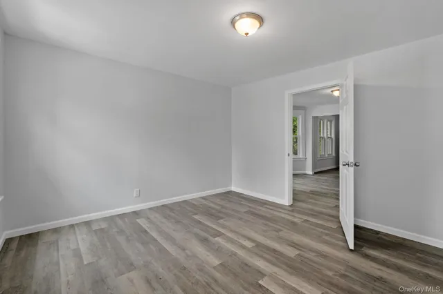wooden floor in an empty room